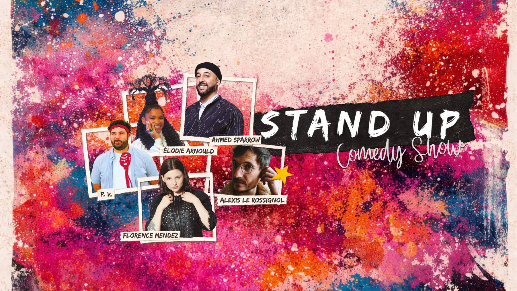 Affiche Stand-UP Comedy Show en concert au Radiant-Bellevue